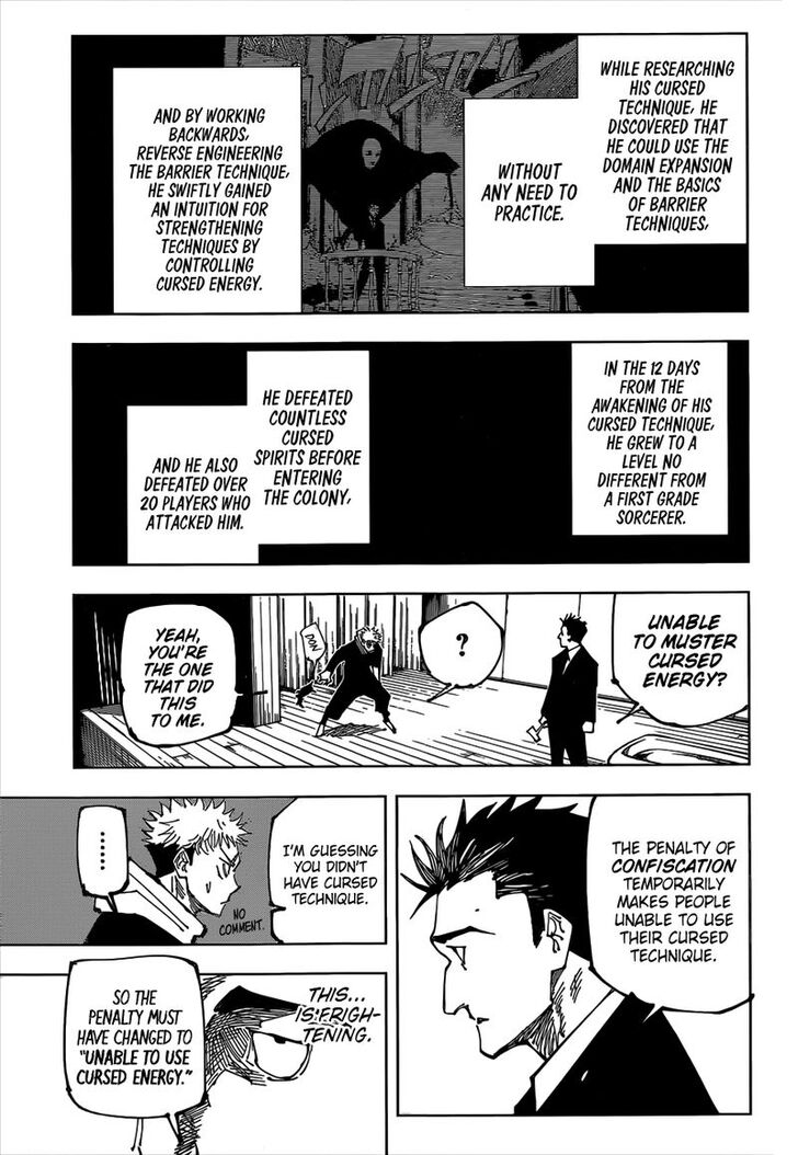 Jujutsu Kaisen Chapter 165 page 41