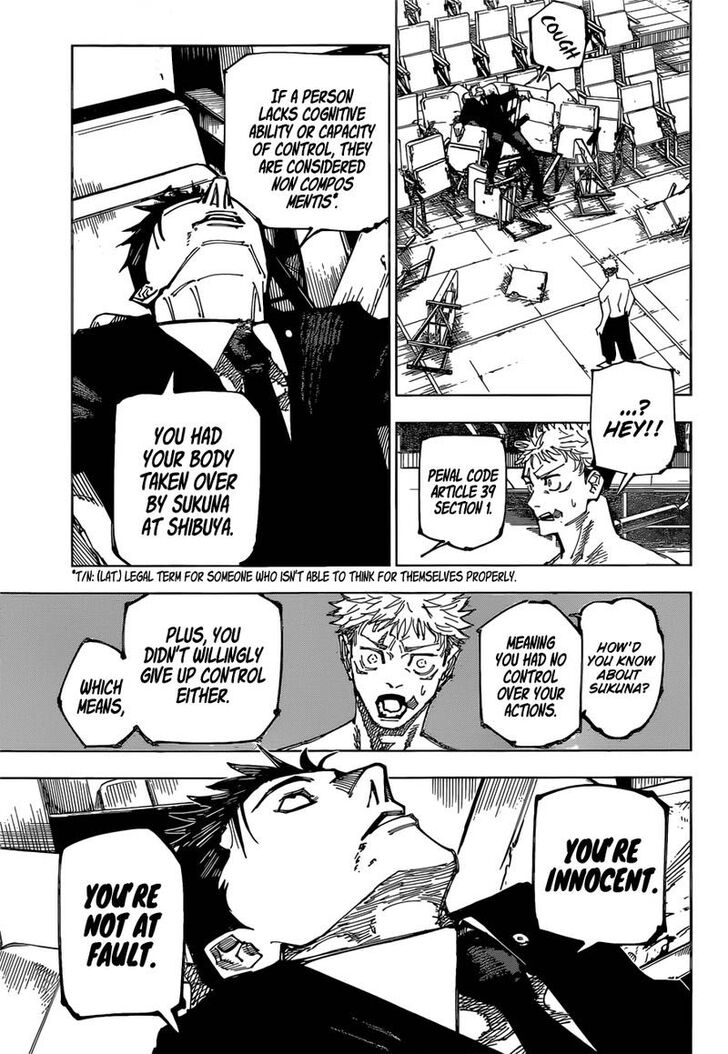 Jujutsu Kaisen Chapter 166 page 35