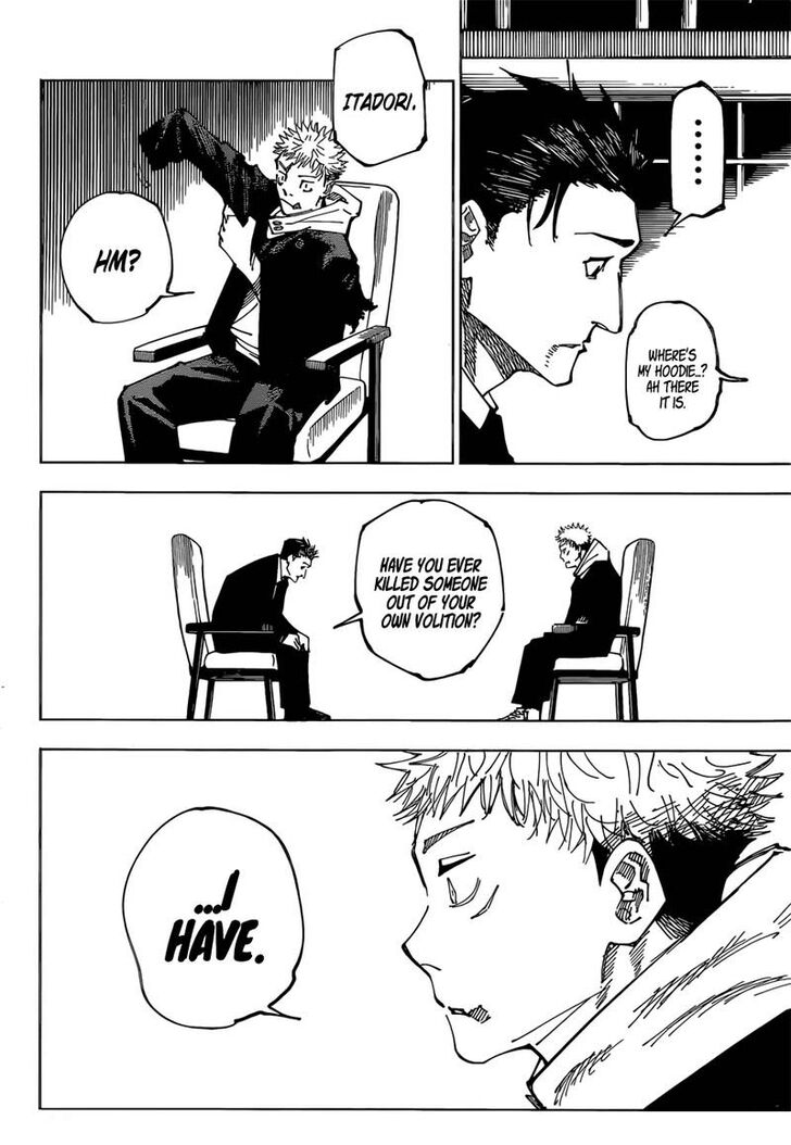 Jujutsu Kaisen Chapter 166 page 38