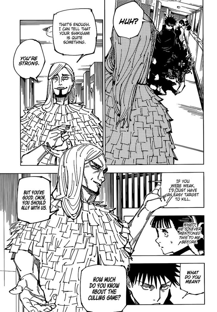 Jujutsu Kaisen Chapter 167 page 15