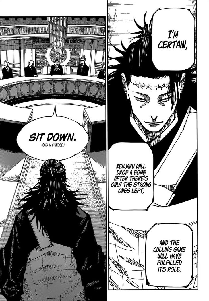 Jujutsu Kaisen Chapter 167 page 19