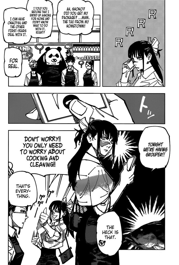 Jujutsu Kaisen Chapter 168.5 page 9