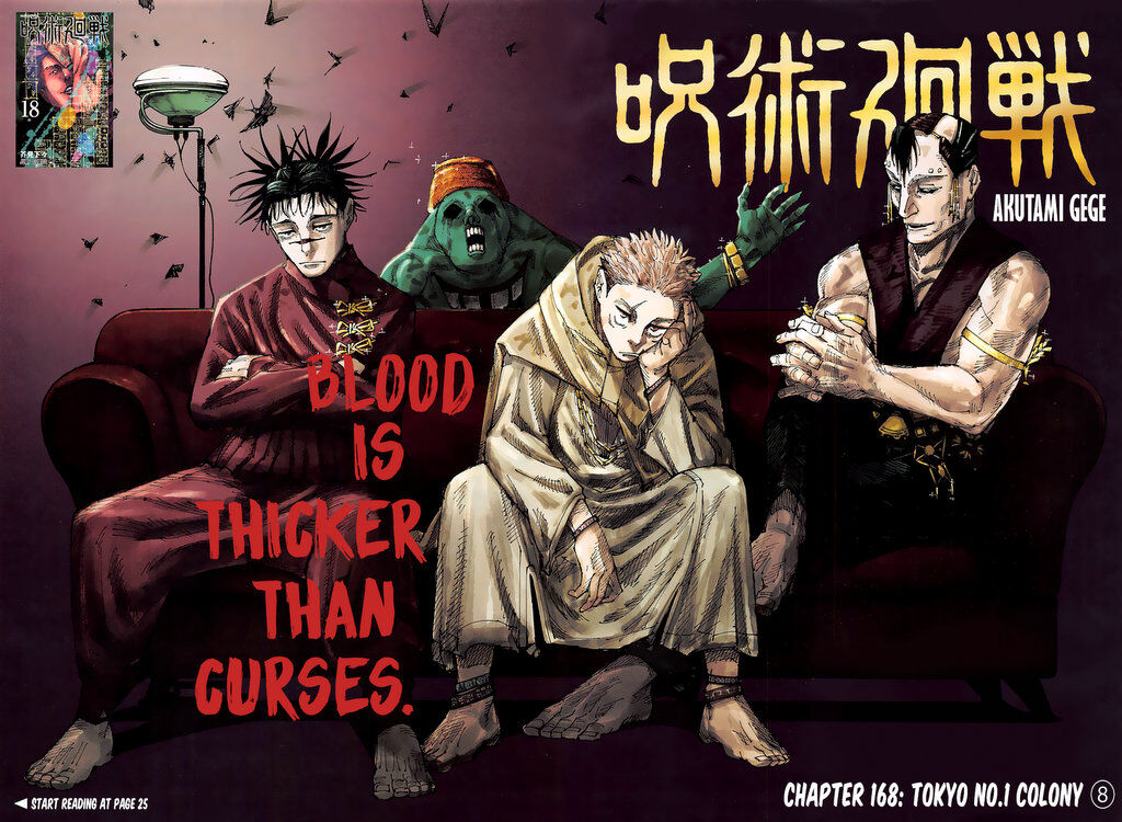 Jujutsu Kaisen Chapter 168 page 73