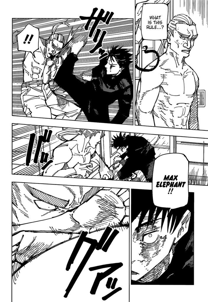 Jujutsu Kaisen Chapter 168 page 85