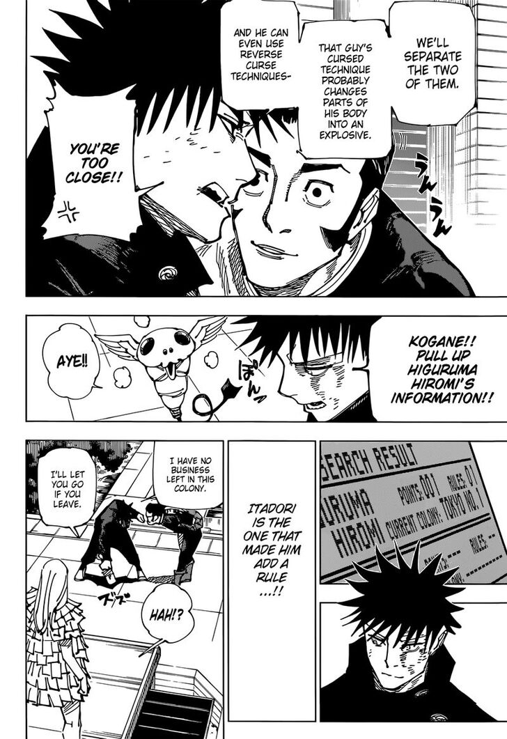 Jujutsu Kaisen Chapter 169 page 39
