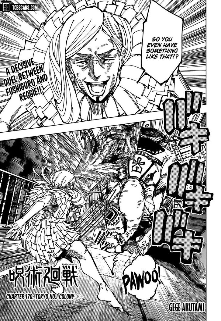 Jujutsu Kaisen Chapter 170 page 40
