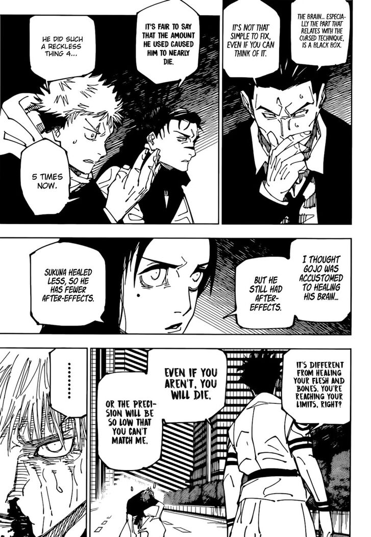 Jujutsu Kaisen Chapter 230 page 9