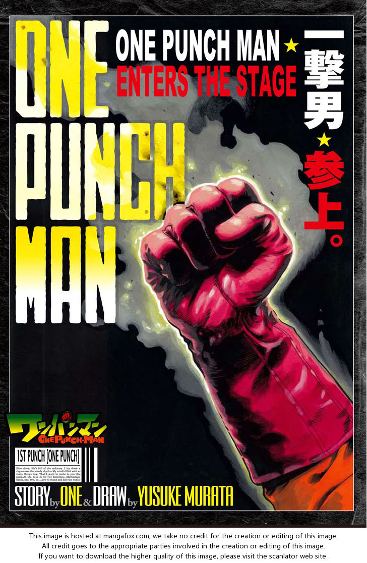 Onepunch-Man Vol.01 Chapter 001 page 2