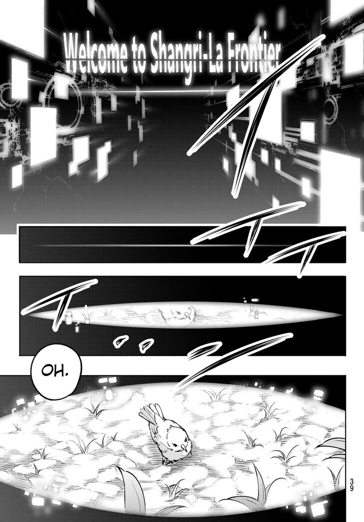 Shangri-La Frontier Vol.01 Chapter 001 page 25