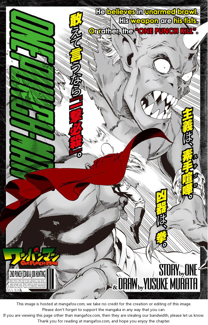 Onepunch-Man Vol.01 Chapter 002 page 2