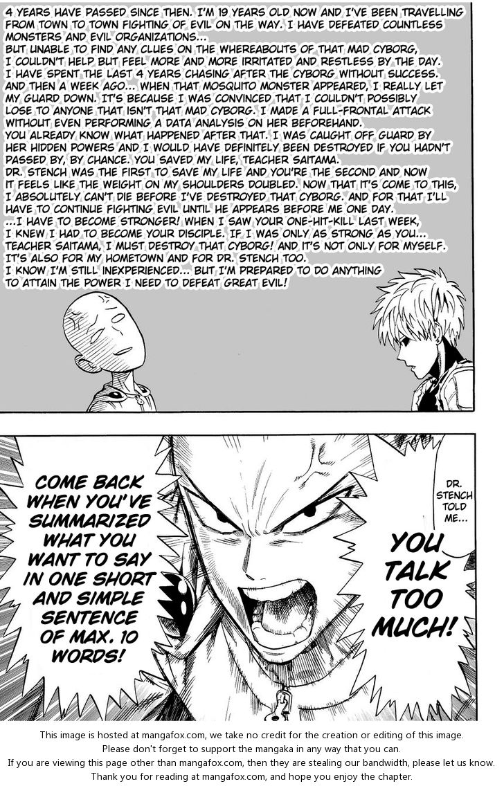 Onepunch-Man Vol.01 Chapter 007 page 6