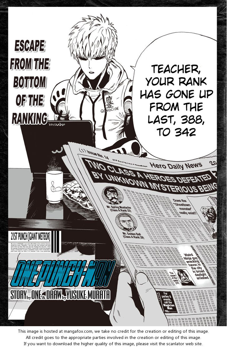 Onepunch-Man Vol.04 Chapter 021.1 page 3