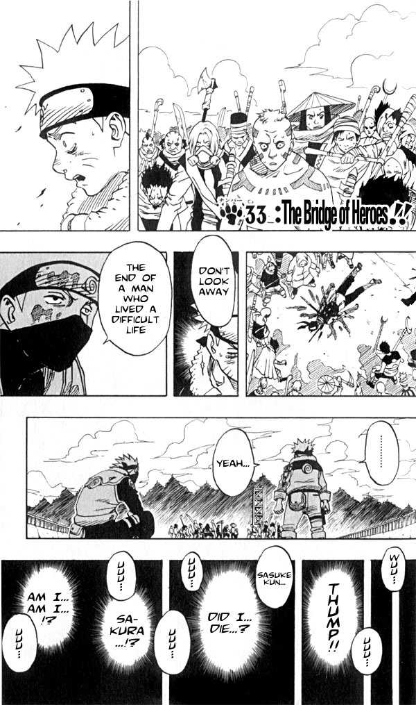 Naruto Vol.04 Chapter 033 page 1