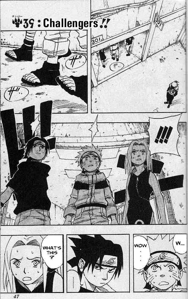 Naruto Vol.05 Chapter 039 page 3