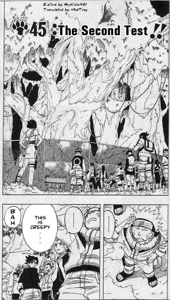 Naruto Vol.05 Chapter 045 page 2