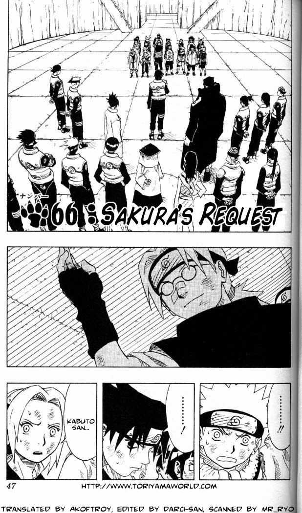 Naruto Vol.08 Chapter 066 page 2