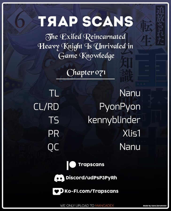 The Exiled Reincarnated Heavy Knight Is Unrivaled in Game Knowledge Vol.09 Chapter 071 page 1