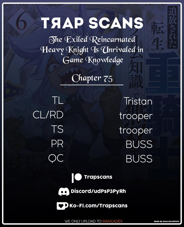 The Exiled Reincarnated Heavy Knight Is Unrivaled in Game Knowledge Vol.09 Chapter 075 page 1
