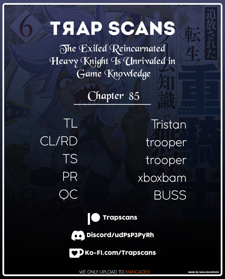 The Exiled Reincarnated Heavy Knight Is Unrivaled in Game Knowledge Vol.09 Chapter 085 page 1