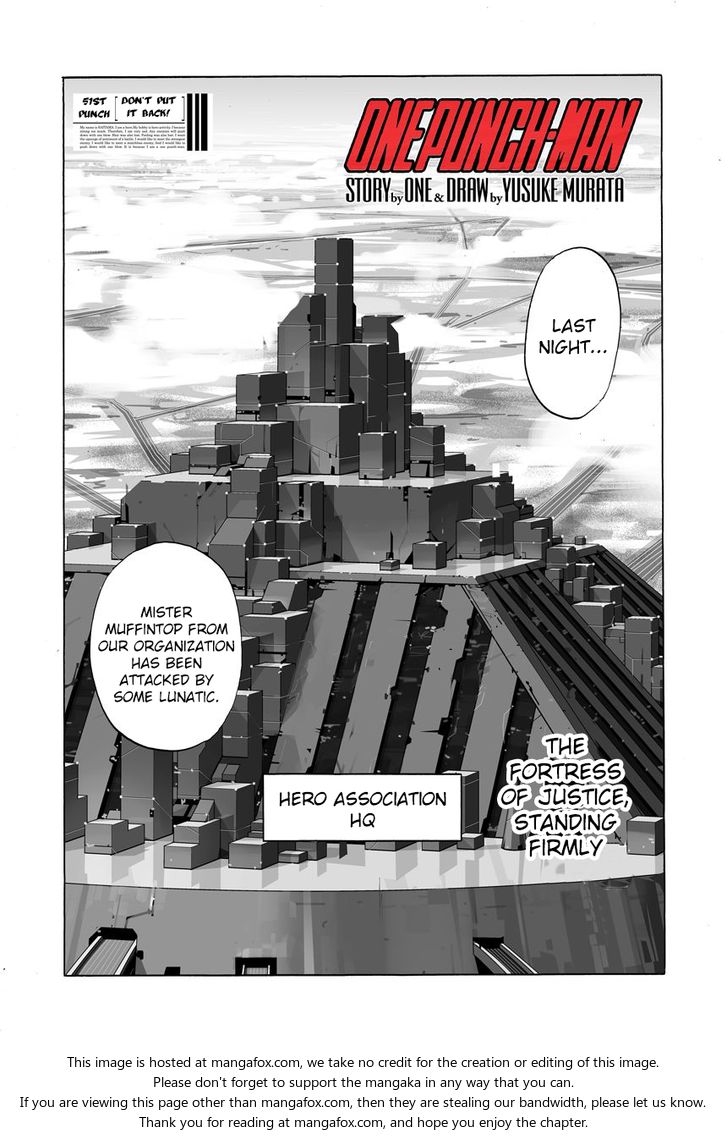Onepunch-Man Vol.10 Chapter 050.1 page 1
