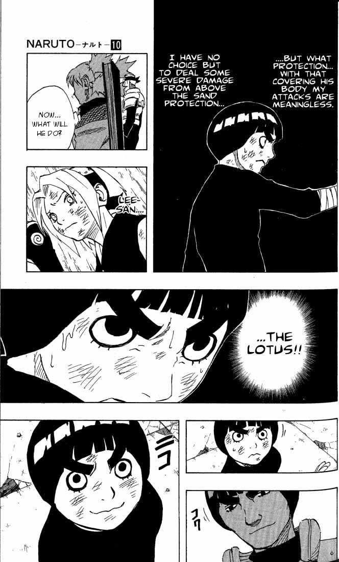 Naruto Vol.10 Chapter 083 page 11