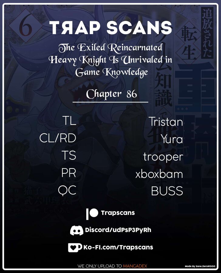 The Exiled Reincarnated Heavy Knight Is Unrivaled in Game Knowledge Vol.10 Chapter 086 page 1