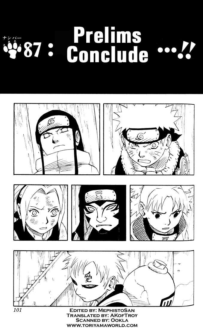 Naruto Vol.10 Chapter 087 page 3