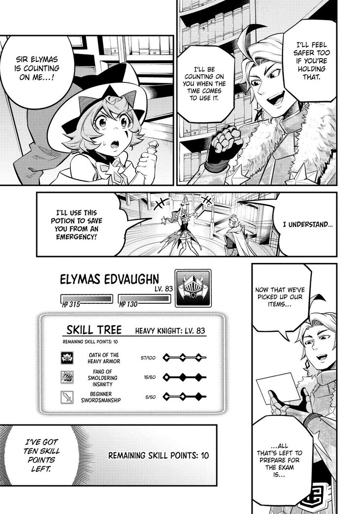 The Exiled Reincarnated Heavy Knight Is Unrivaled in Game Knowledge Vol.10 Chapter 132 page 11