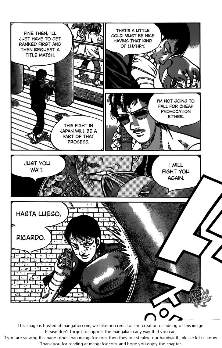 Hajime no Ippo Vol.104 Chapter 1014 page 7