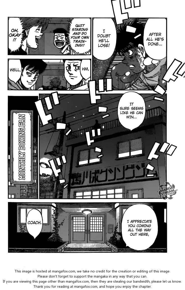 Hajime no Ippo Vol.104 Chapter 1016 page 7