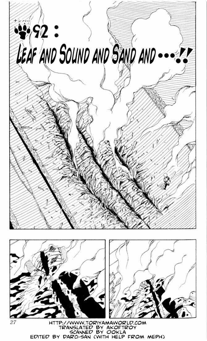 Naruto Vol.11 Chapter 092 page 2