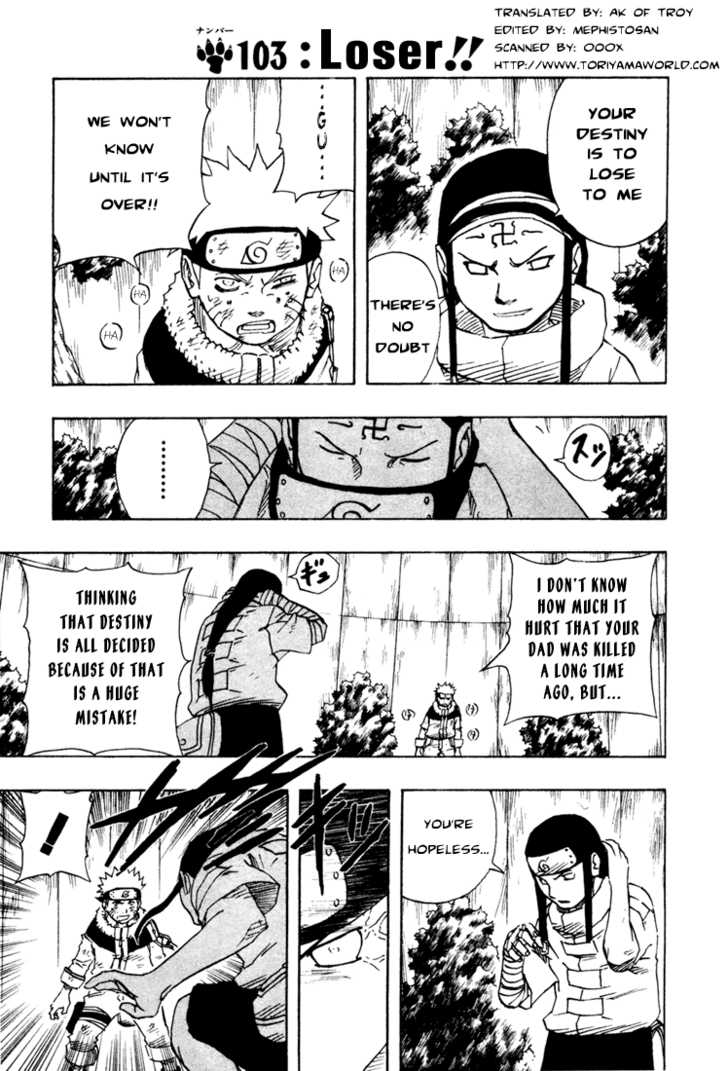 Naruto Vol.12 Chapter 103 page 3