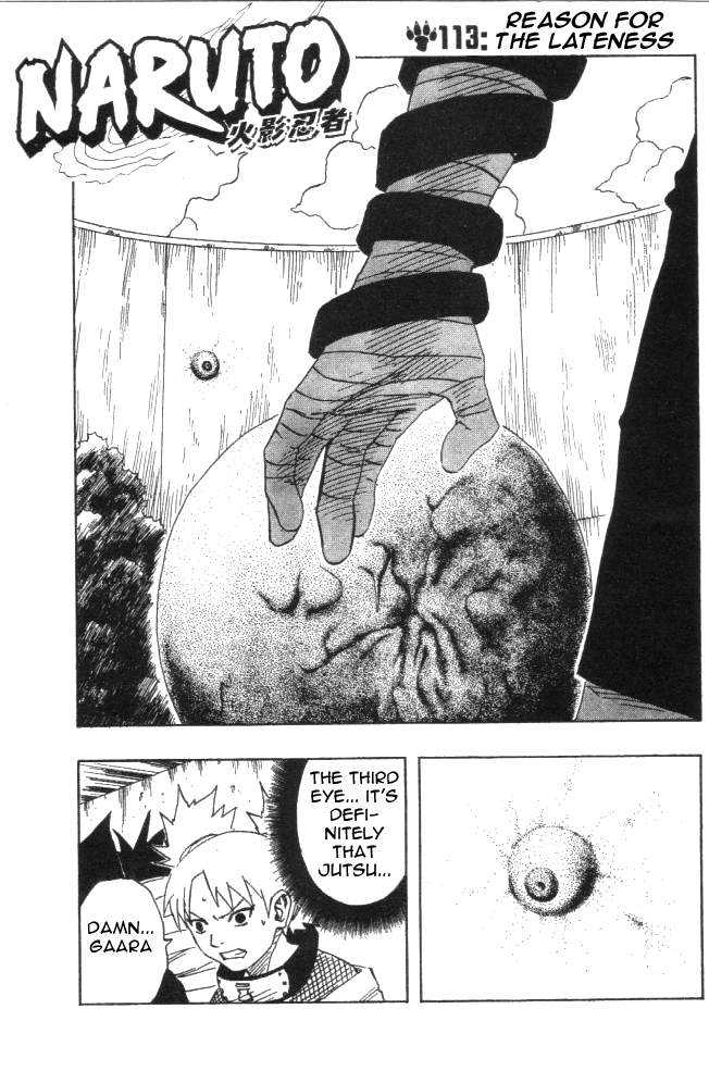 Naruto Vol.13 Chapter 113 page 1