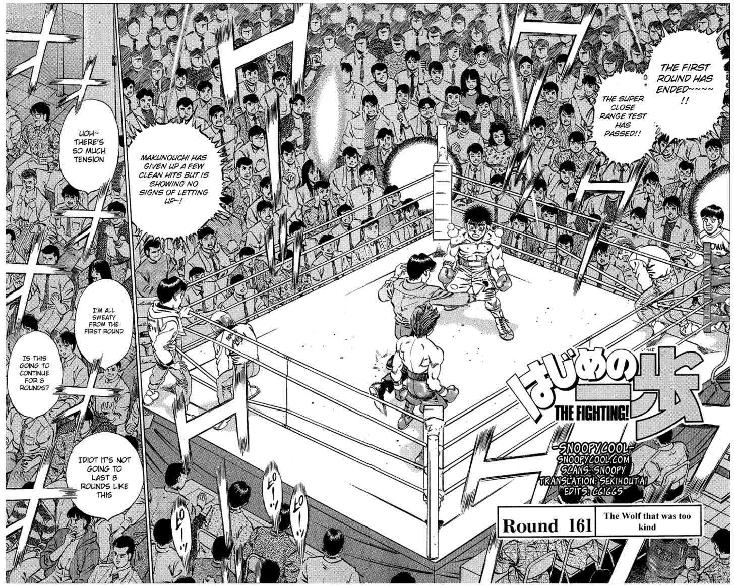 Hajime no Ippo Vol.19 Chapter 161 page 2