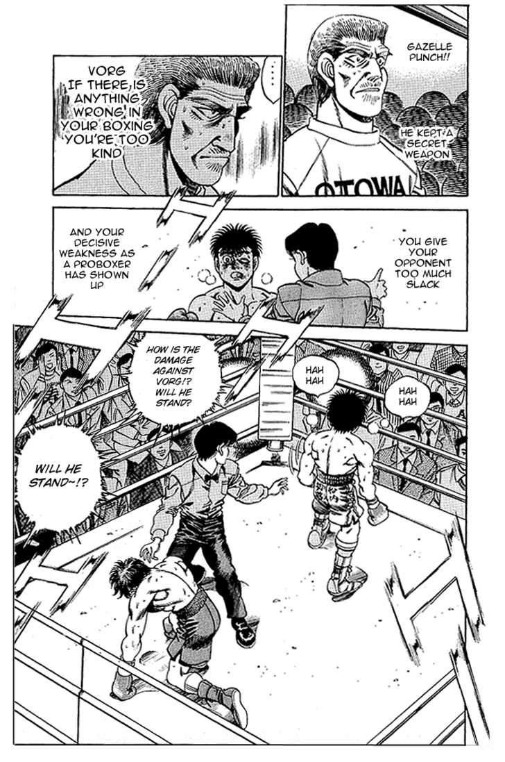Hajime no Ippo Vol.19 Chapter 161 page 18