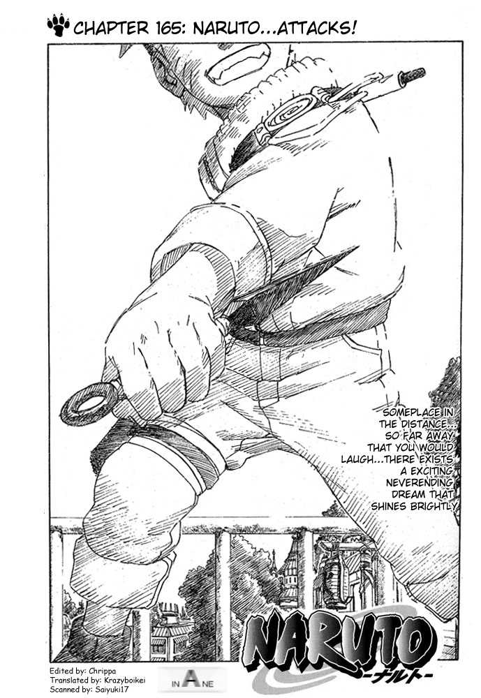 Naruto Vol.19 Chapter 165 page 2