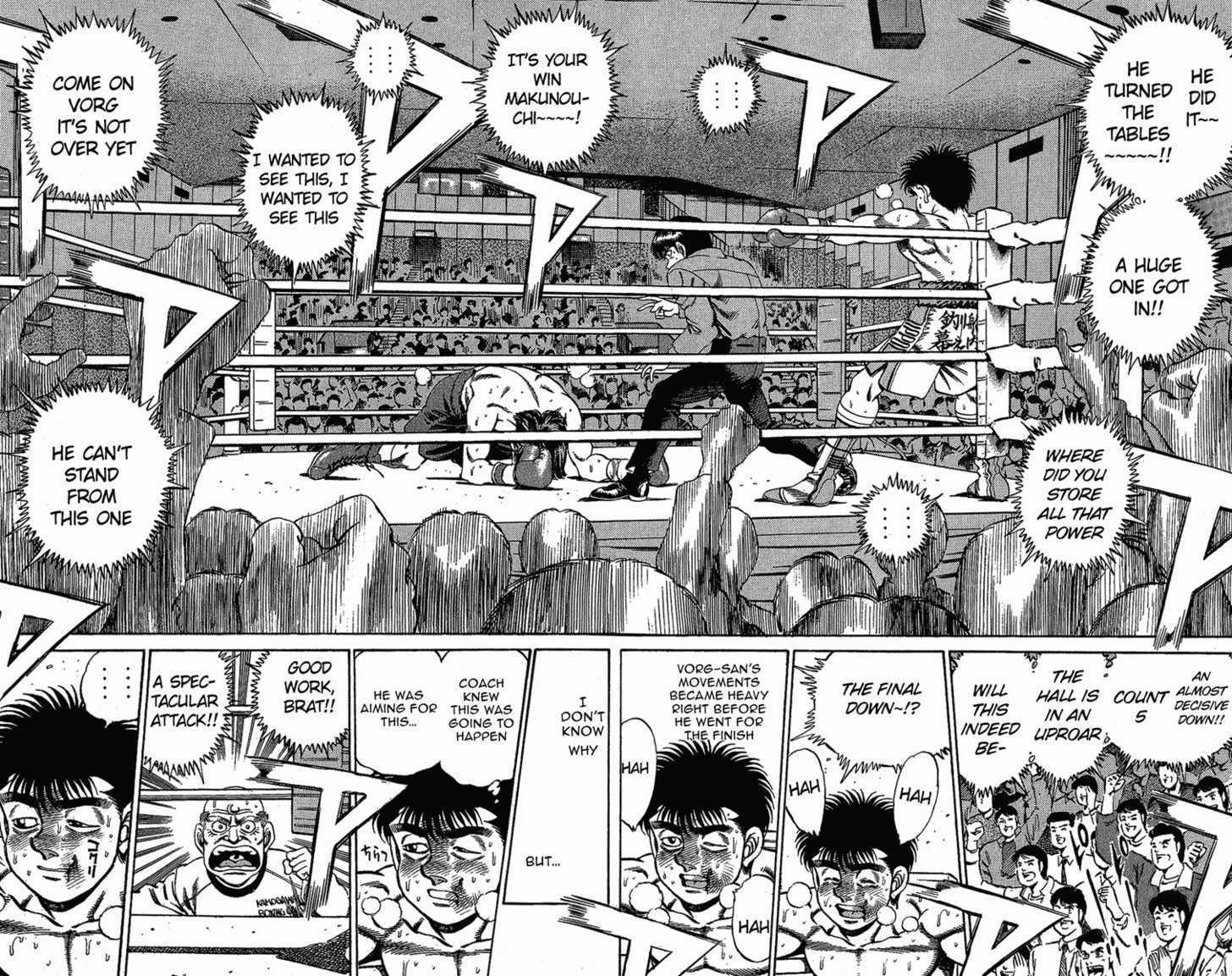 Hajime no Ippo Vol.19 Chapter 167 page 2