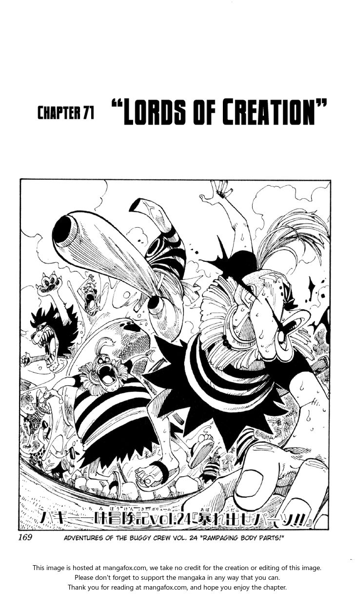 One Piece Vol.08 Chapter 071 page 1