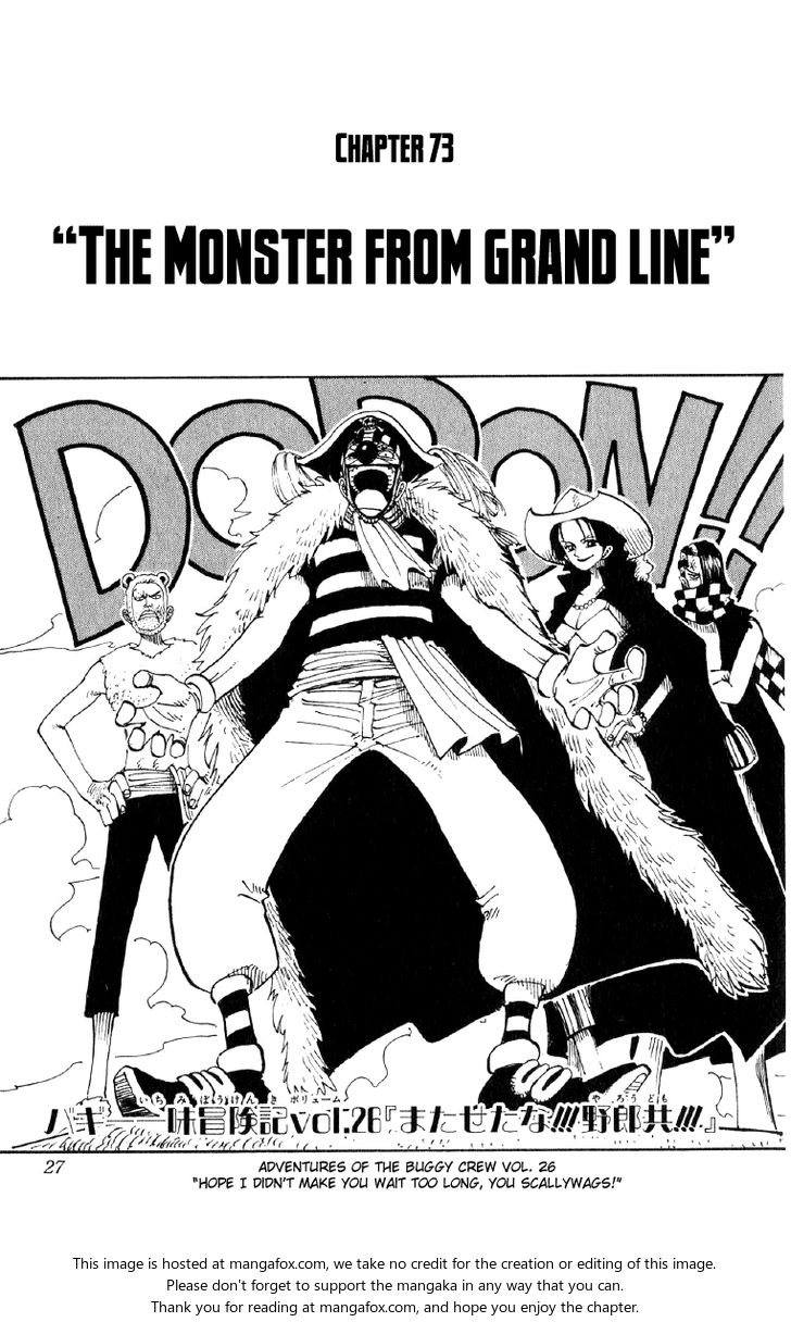 One Piece Vol.09 Chapter 073 page 1