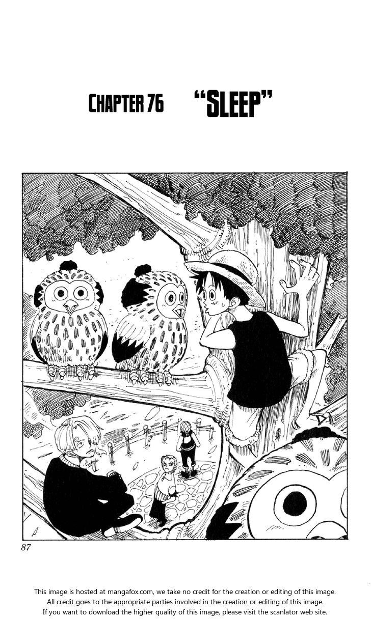 One Piece Vol.09 Chapter 076 page 1