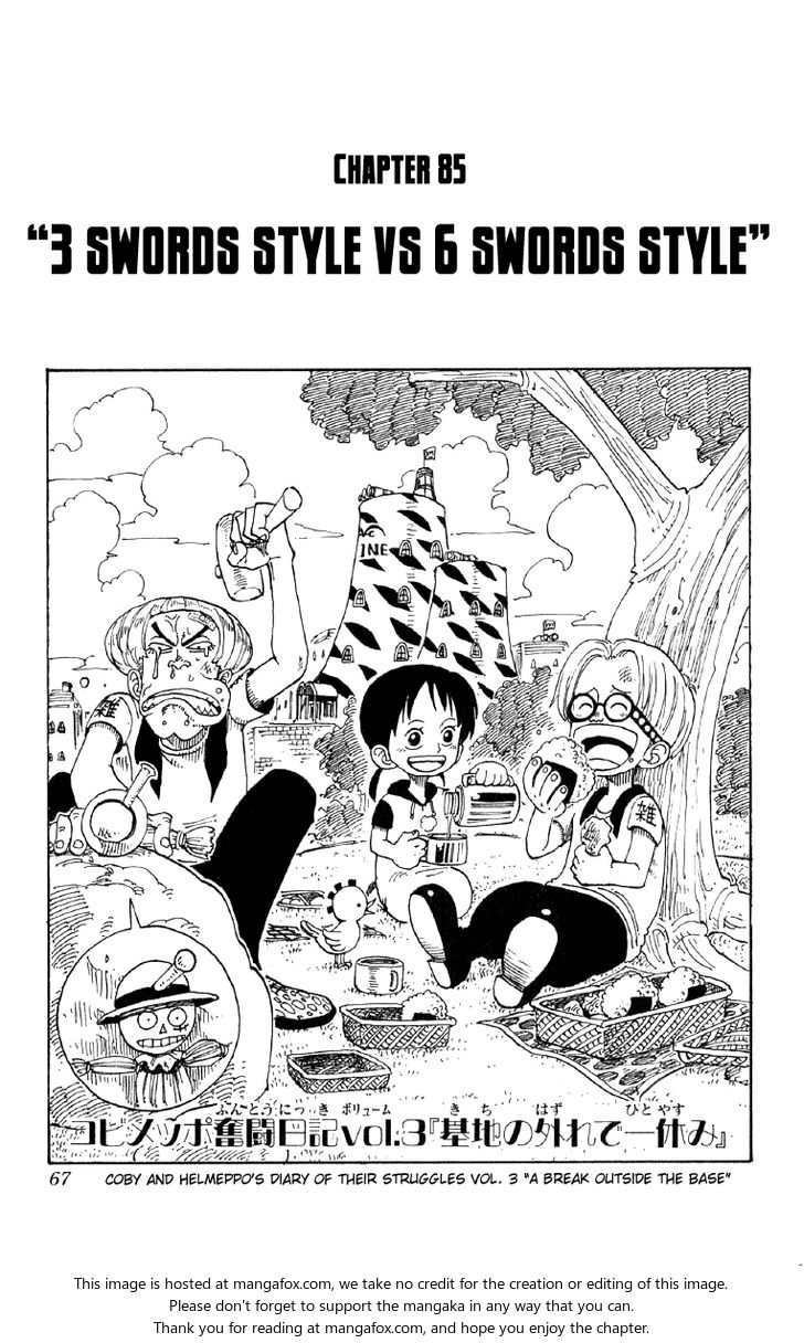 One Piece Vol.10 Chapter 085 page 1