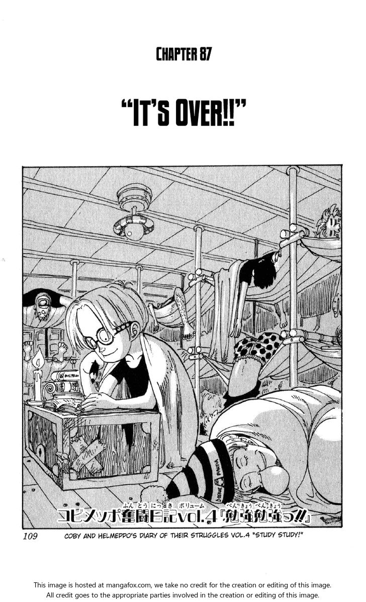 One Piece Vol.10 Chapter 087 page 1