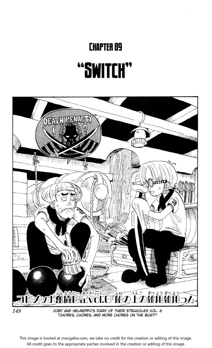 One Piece Vol.10 Chapter 089 page 1