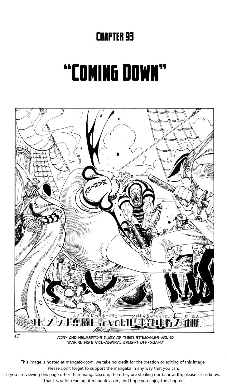 One Piece Vol.11 Chapter 093 page 1