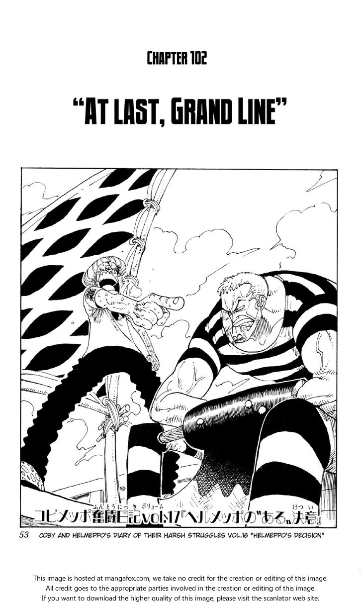 One Piece Vol.12 Chapter 102 page 1