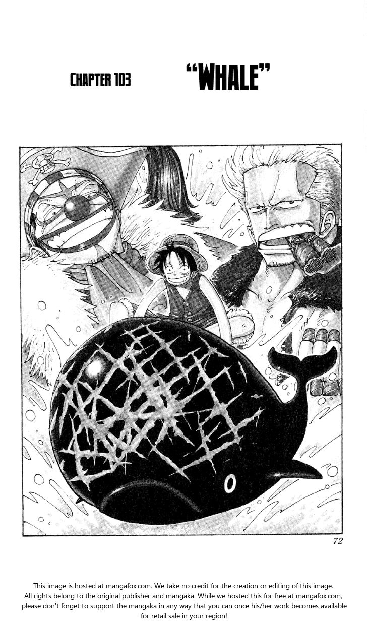 One Piece Vol.12 Chapter 103 page 1