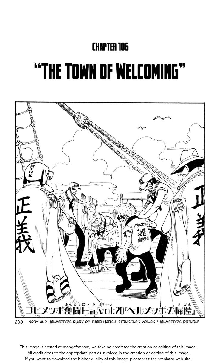 One Piece Vol.12 Chapter 106 page 1