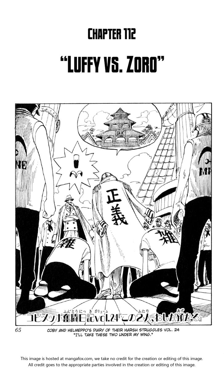 One Piece Vol.13 Chapter 112 page 1