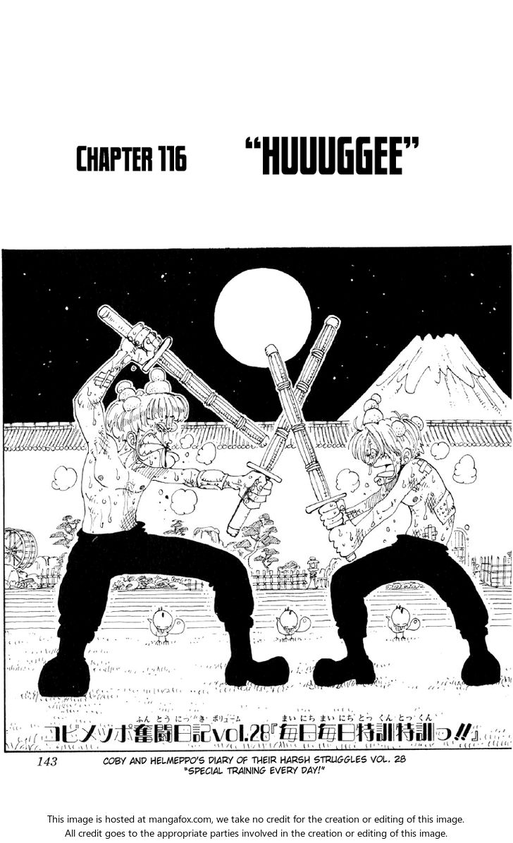 One Piece Vol.13 Chapter 116 page 1