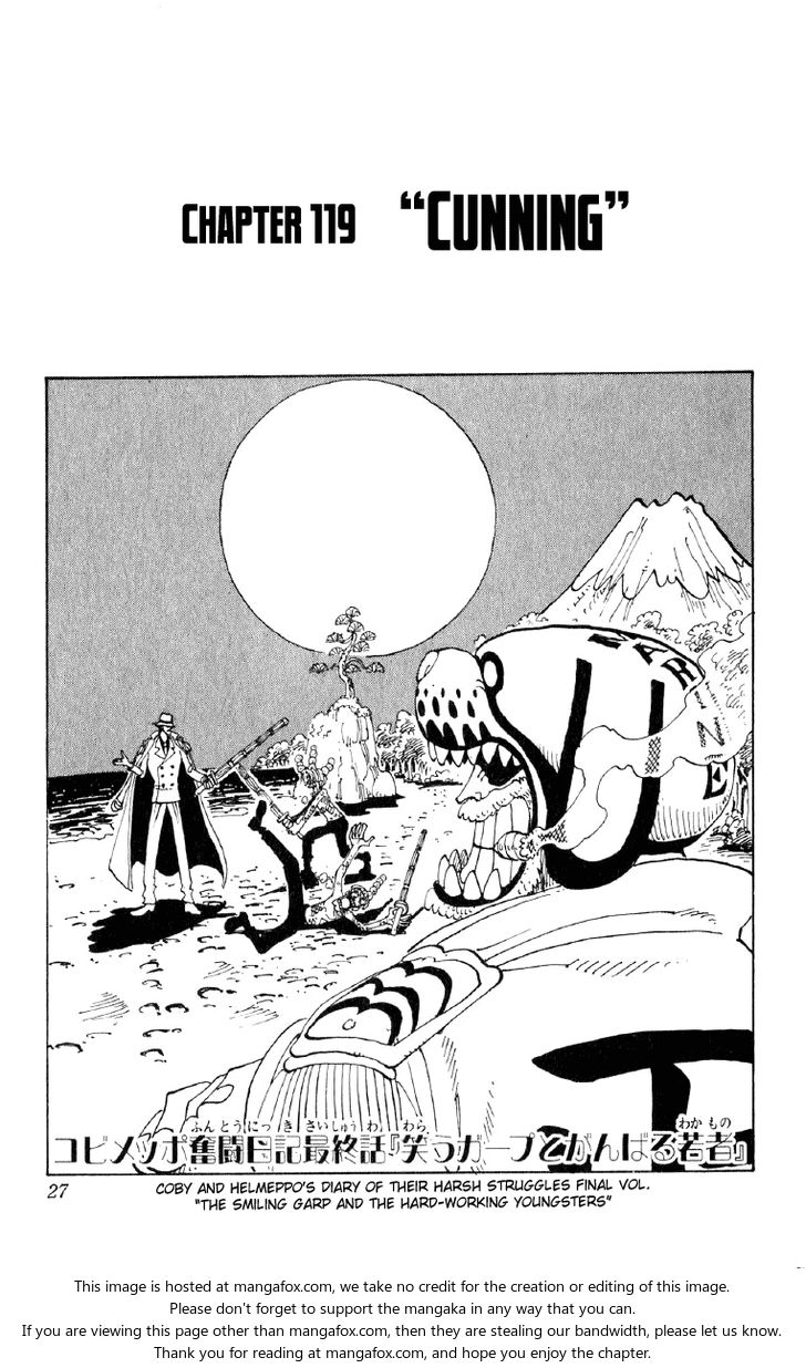 One Piece Vol.14 Chapter 119 page 1